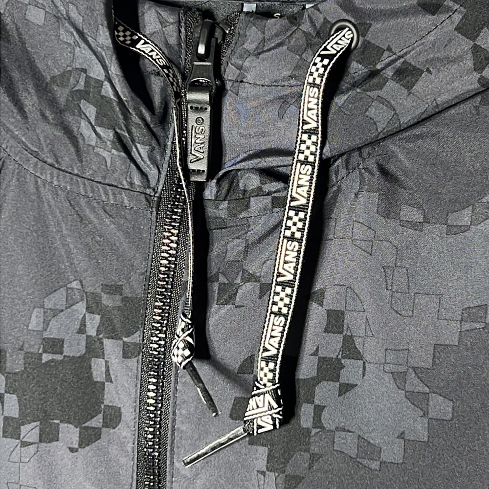 Vans Windbreaker Lightweight Jacket Size Small - image 8